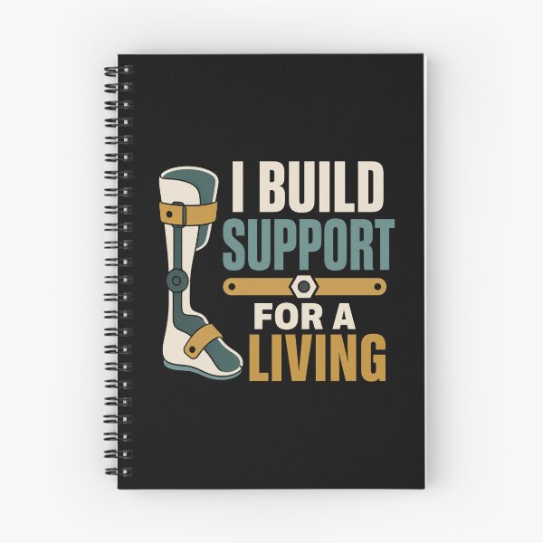 Item preview, I Build Support For A Living Funny Orthotist Gift designed and sold by DreamLayerStudio.