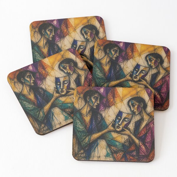 Item preview, Masks of Inner Tension #1 designed and sold by Helios Be. Lavsh.