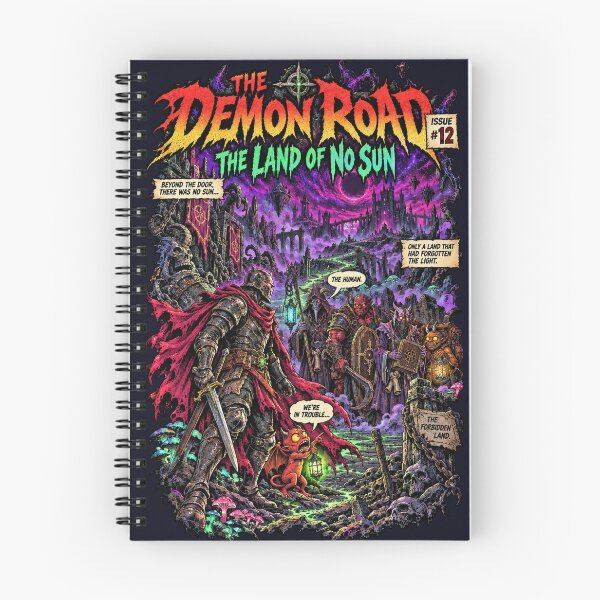 Item preview, THE DEMON ROAD — ISSUE #12: THE LAND OF NO SUN designed and sold by KrungiT Design .