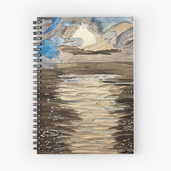 Item preview, Moonlit Ocean – Night Sky Seascape-Midnight Moon series 2 of 3 designed and sold by BirdandaBrush.