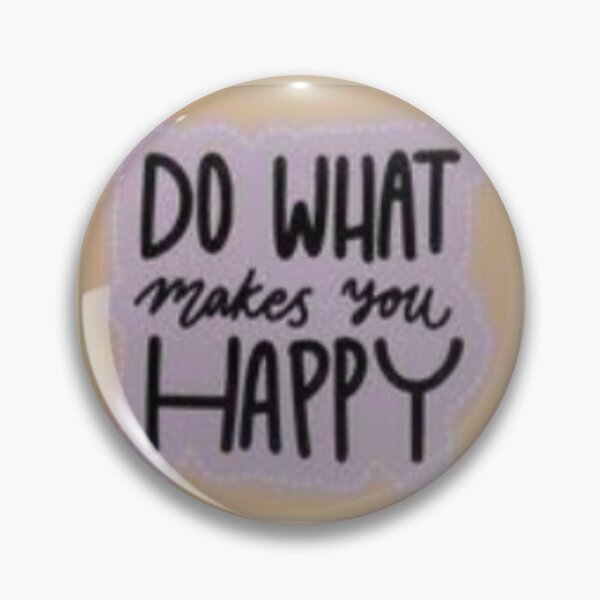 Item preview, Do What Makes You Happy Lavender Patch Sticker designed and sold by Scro-Ciob-Shop.