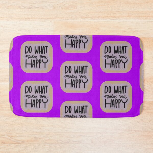 Item preview, Do What Makes You Happy Lavender Patch Sticker designed and sold by Scro-Ciob-Shop.