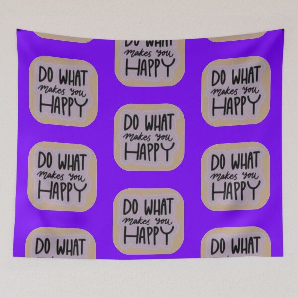 Item preview, Do What Makes You Happy Lavender Patch Sticker designed and sold by Scro-Ciob-Shop.