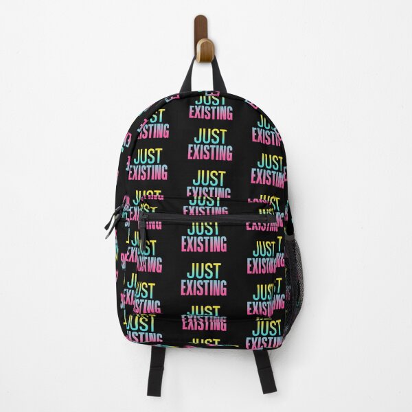 Item preview, Just Existing, Neon Gradient designed and sold by Memes N Lore .