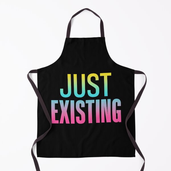 Item preview, Just Existing, Neon Gradient designed and sold by Memes N Lore .