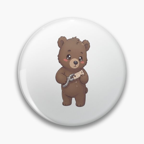 Item preview, Cute Bear Punching Train Ticket designed and sold by Ella_Sketch.