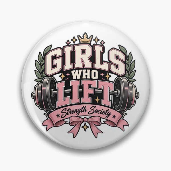 Item preview, Girls Who Lift – Strength Society Gym & Weightlifting Design designed and sold by commonroomuk.