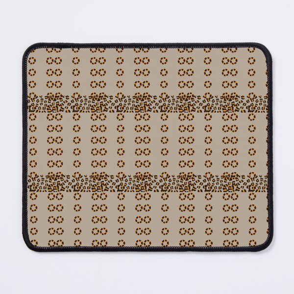 Item preview, Leopard Print Textile – Hand Painted Organic Rosettes  designed and sold by annenambiro.