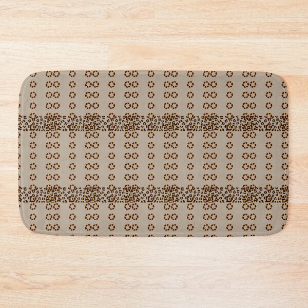 Item preview, Leopard Print Textile – Hand Painted Organic Rosettes  designed and sold by annenambiro.