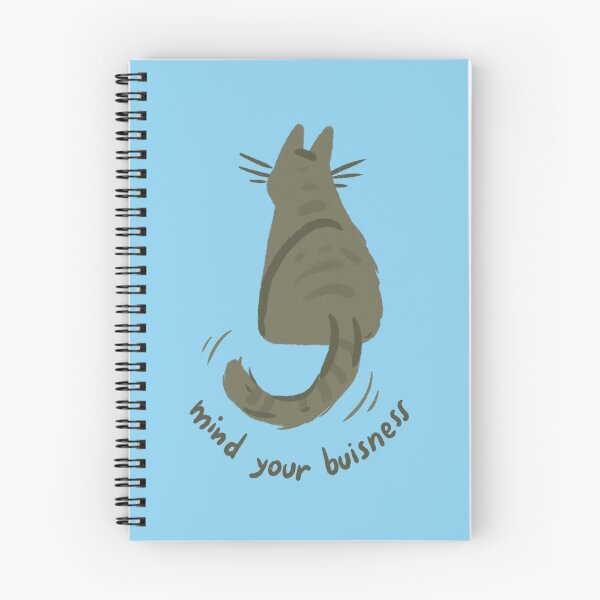 Item preview, Mind Your Buisness, Independent Cat designed and sold by DanuskaArt.