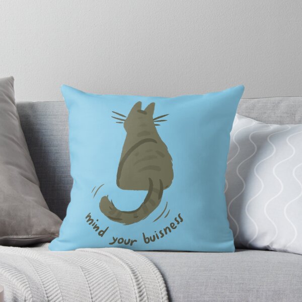 Item preview, Mind Your Buisness, Independent Cat designed and sold by DanuskaArt.