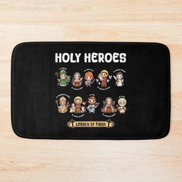 Item preview, Holy Heroes All Saints Day Western Christian designed and sold by ShirTomDesigns.