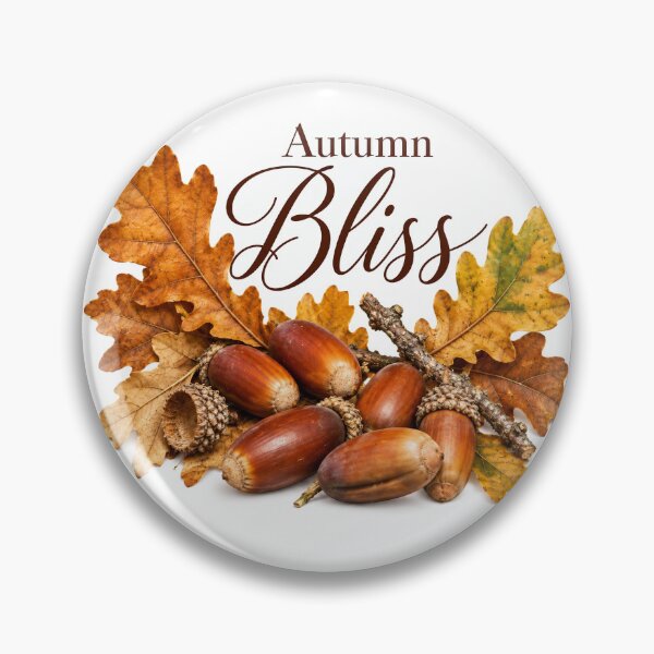 Item preview, Autumn Bliss Acorns and Leaves designed and sold by DansCreations42.