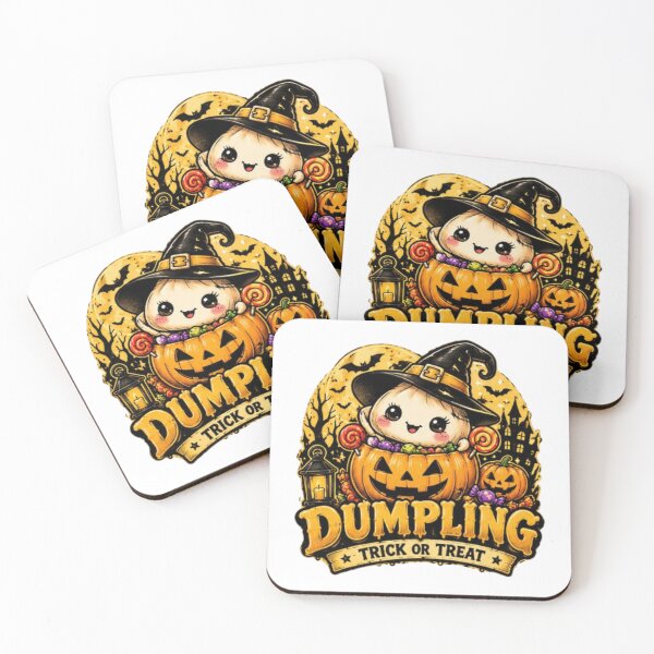 Item preview, Halloween gold dumpling  designed and sold by JonysCreativeDesigns.