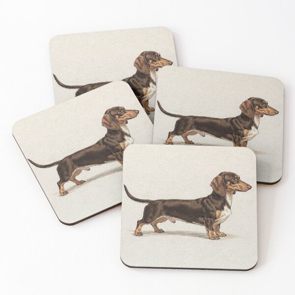 Item preview, Dachshund Dog Breed Specific Art Print designed and sold by Carnival Posters.