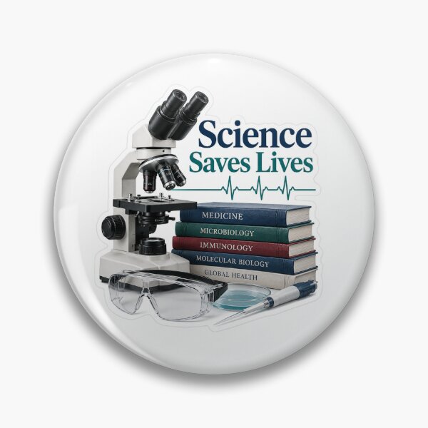 Item preview, Science Saves Lives Lab Sticker designed and sold by SFCircus.