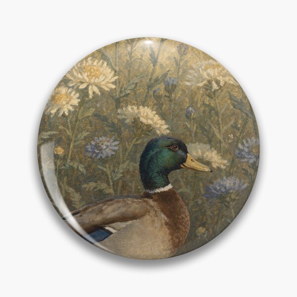 Item preview, Duck Whimsical Farm Fauna Art Print designed and sold by Carnival Posters.