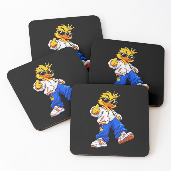 Item preview, Crowned Quack Streetwear Duck designed and sold by InfiniEmotion.