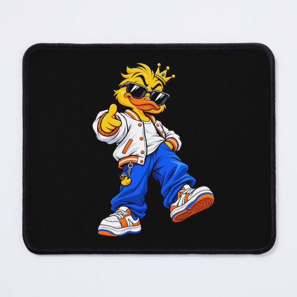 Item preview, Crowned Quack Streetwear Duck designed and sold by InfiniEmotion.