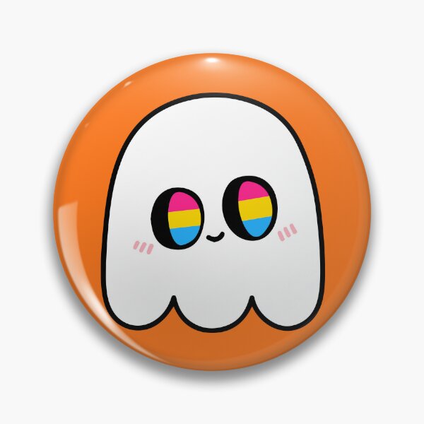 Item preview, Pan-Boo – Kawaii Pansexual LGBTQ Halloween Ghost designed and sold by Cannaxes Studio.