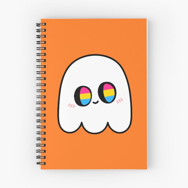 Item preview, Pan-Boo – Kawaii Pansexual LGBTQ Halloween Ghost designed and sold by Cannaxes Studio.