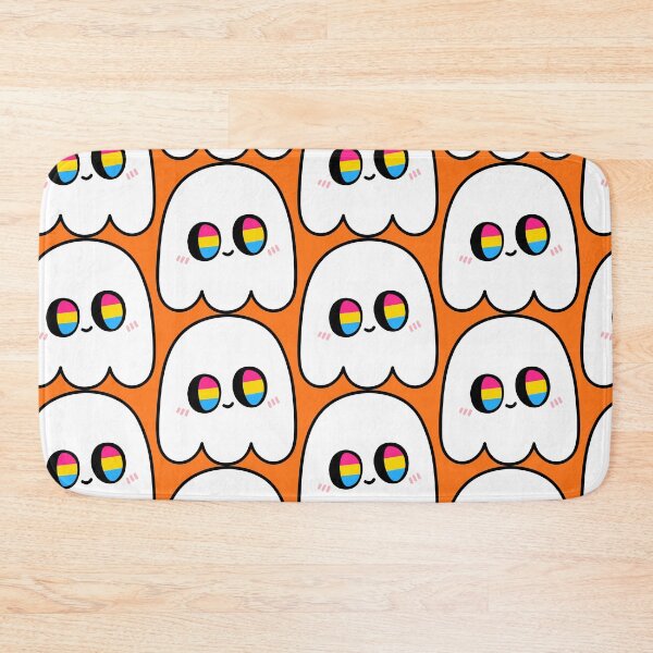 Item preview, Pan-Boo – Kawaii Pansexual LGBTQ Halloween Ghost designed and sold by Cannaxes Studio.
