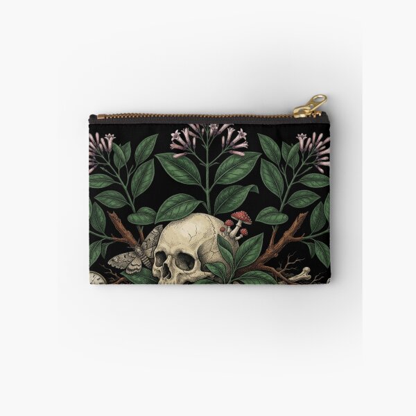 Item preview, Cinchona Dark Botanical Gothic Medicinal Poison Art designed and sold by The Wicked Herbarium.