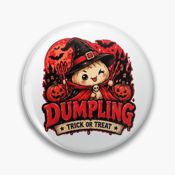 Item preview, Halloween red dumpling  designed and sold by JonysCreativeDesigns.