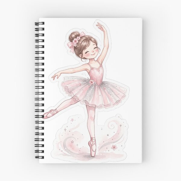 Item preview, Cute Cartoon Ballerina Elegant Balletcore Aesthetic designed and sold by PANCOSS.
