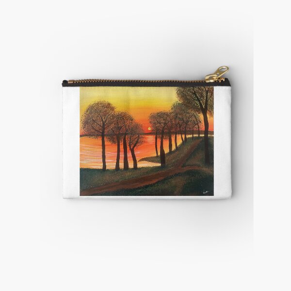 Item preview, Autumn Sunset Over The Lake designed and sold by DaniaFineArt.