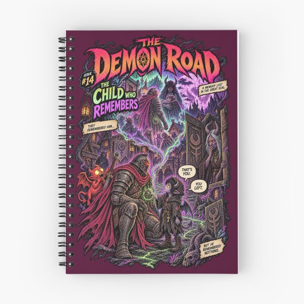 Item preview, THE DEMON ROAD — ISSUE #14: THE CHILD WHO REMEMBERS designed and sold by KrungiT Design .