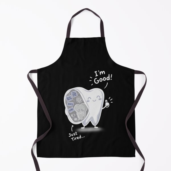 Item preview, "I'm Good, Just Tired" Dental Student Burnout Tooth designed and sold by InspiredBrush20.