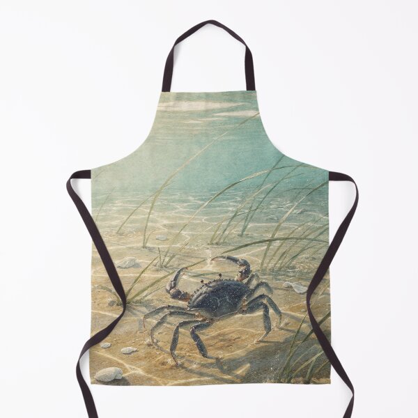 Item preview, Blue Crab Coastal and Ocean Art Print designed and sold by Carnival Posters.