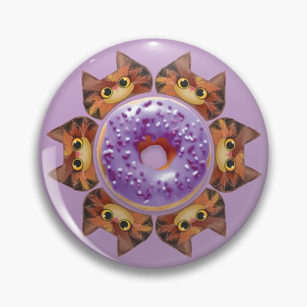 Item preview, Princess Donut - Geometric - Purple designed and sold by QuiltPaperScissors.