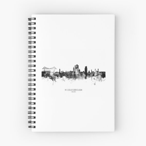 Item preview, Middlesbrough England Skyline  designed and sold by BoyOhBoyGift.