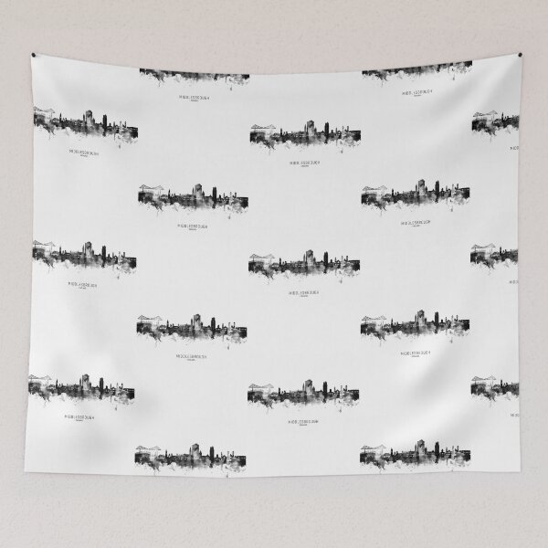 Item preview, Horizonte de Middlesbrough, Inglaterra designed and sold by BoyOhBoyGift.
