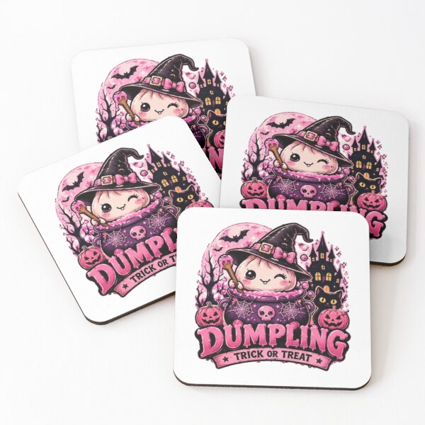 Item preview, Halloween pink dumpling  designed and sold by JonysCreativeDesigns.