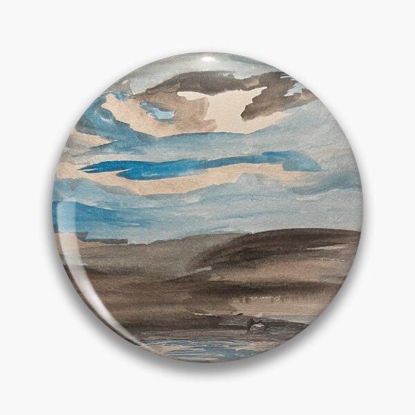 Item preview, Moonlight on the Sea-Midnight Moon Watercolor Series 3 of 3 designed and sold by BirdandaBrush.