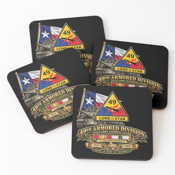 Item preview, 49th Armored Division - Lone Star - Cold War - 3D - Enhanced designed and sold by Military Insignia Products.