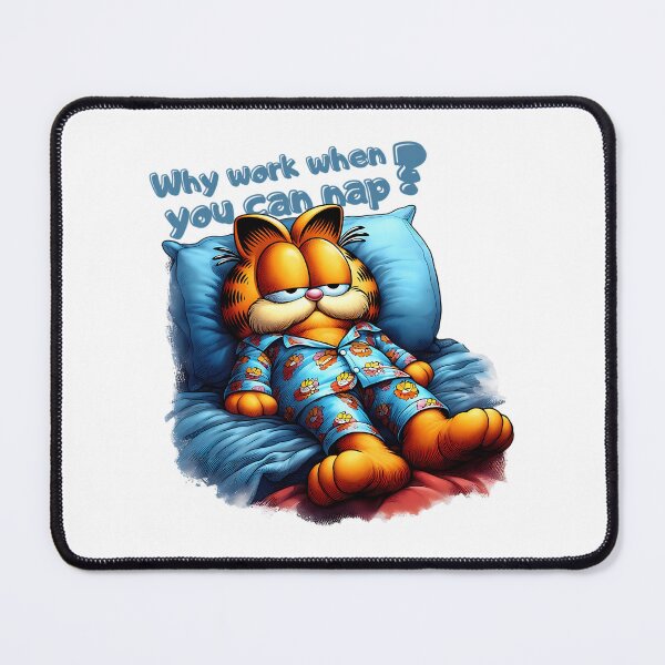 Item preview, Garfield Why Work When You Can Nap designed and sold by ShopCrispCos.