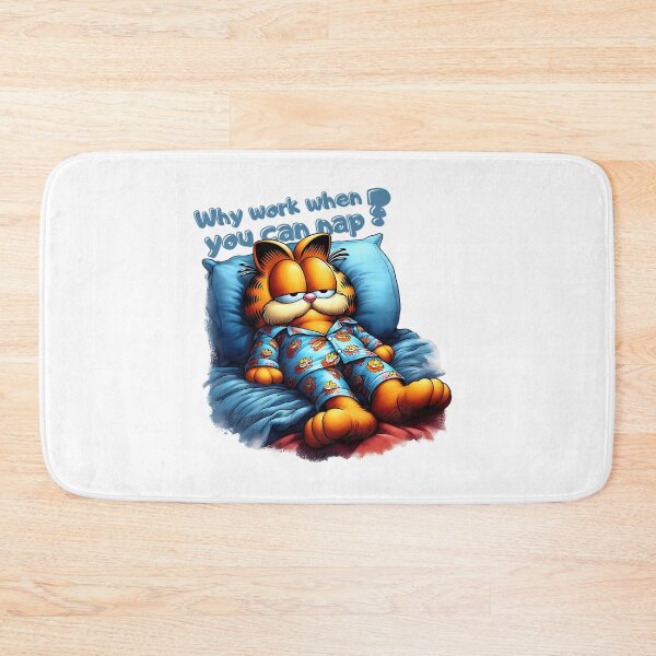Item preview, Garfield Why Work When You Can Nap designed and sold by ShopCrispCos.