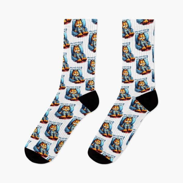 Item preview, Garfield Why Work When You Can Nap designed and sold by ShopCrispCos.