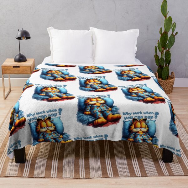 Item preview, Garfield Why Work When You Can Nap designed and sold by ShopCrispCos.
