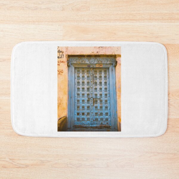 Item preview, Blue Old Wooden Door - Stonetown - Zanzibar Island - Tanzania - Africa designed and sold by FAUNALS.
