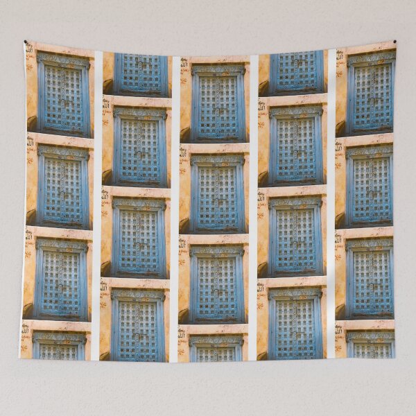 Item preview, Blue Old Wooden Door - Stonetown - Zanzibar Island - Tanzania - Africa designed and sold by FAUNALS.
