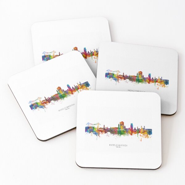 Item preview, Middlesbrough England Skyline  designed and sold by BoyOhBoyGift.