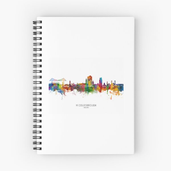 Item preview, Middlesbrough England Skyline  designed and sold by BoyOhBoyGift.