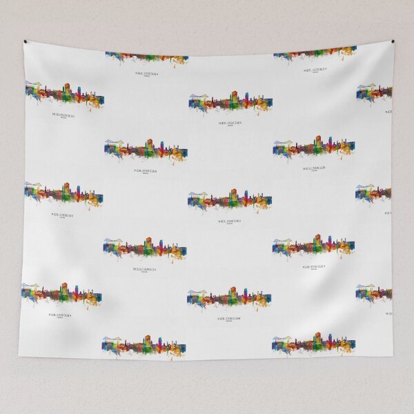 Item preview, Horizonte de Middlesbrough, Inglaterra designed and sold by BoyOhBoyGift.