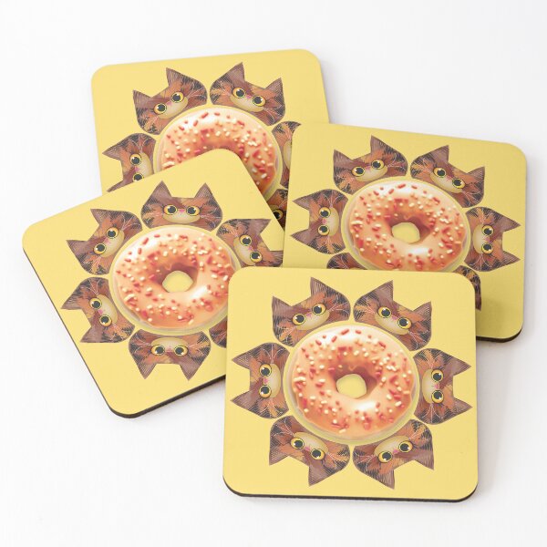 Item preview, Princess Donut - Geometric - Orange designed and sold by QuiltPaperScissors.