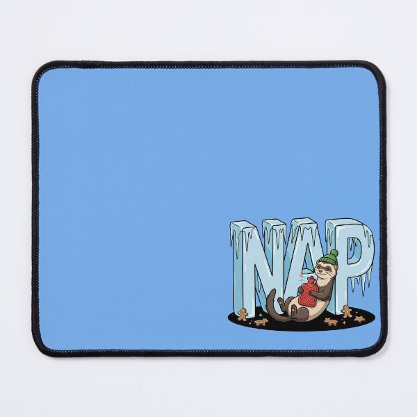 Item preview, Cozy Ferret Winter Nap Hot Water Bottle Frozen Icicle Letters Sleepy Holiday Pop Art designed and sold by Rare By Hero.